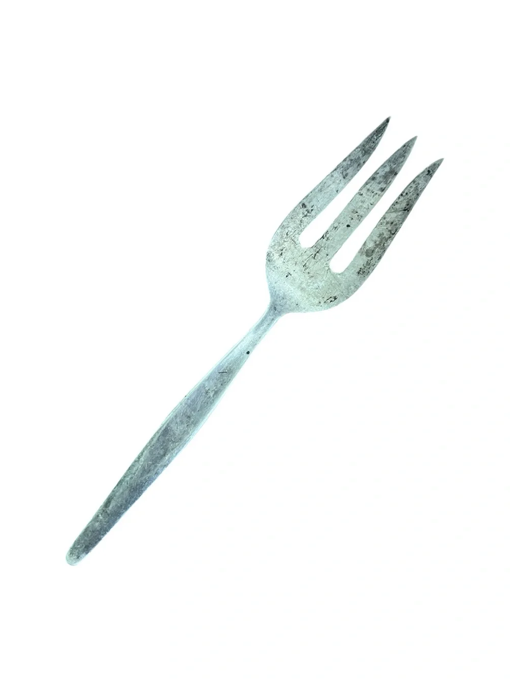Towle • Vintage ‘Contour’ Sterling Silver Large Cold Meat Serving Fork 9.5